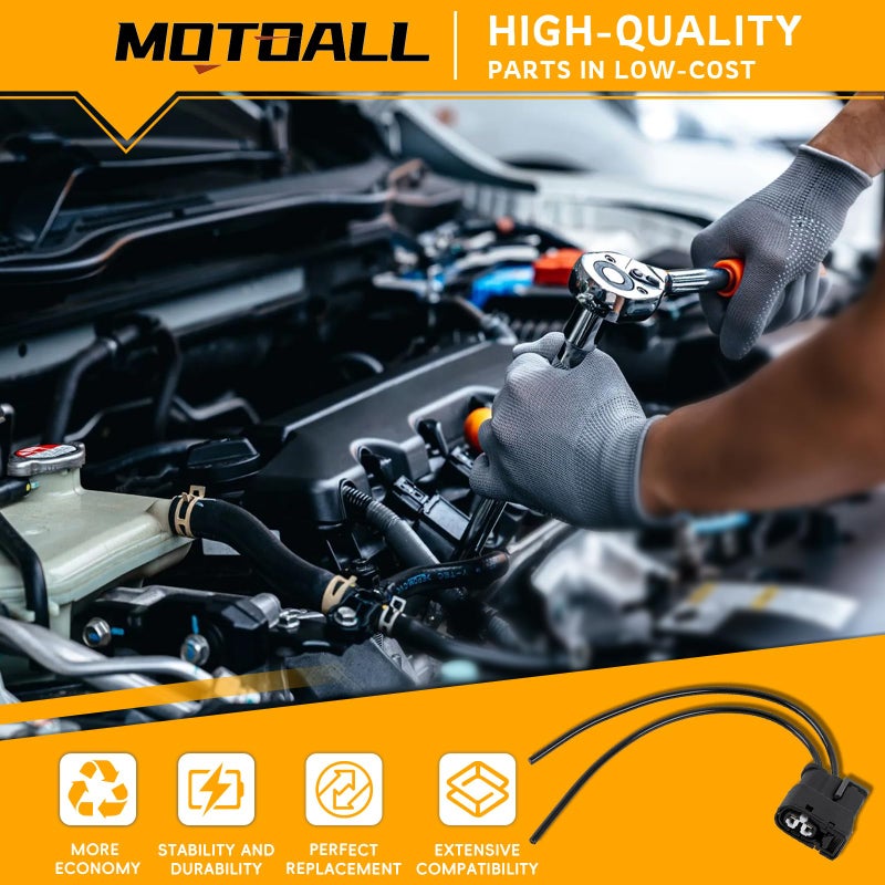 MOTOALL 2 Pin Ignition Coil Connector Case For Toyota 1JZ 2JZ 1JZ GTE 2JZ GTE for Lexus SC300 for Mazda RX7 S6/7/8 7283-8226-30 by Atomic Market - Image 2